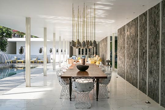 Stylish dining area design